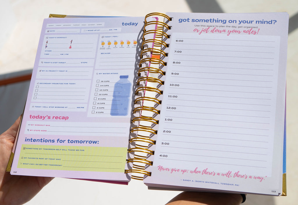 FitQueen Guided Journal & Tracker
