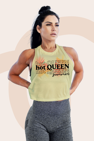 Hot Queen Summer Racer Back Tank