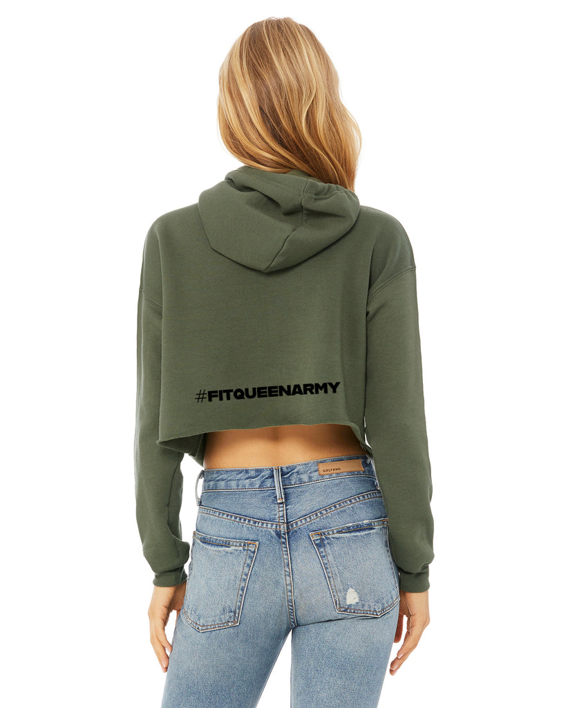 Level Up Crop Hoodie Sweatshirt!!