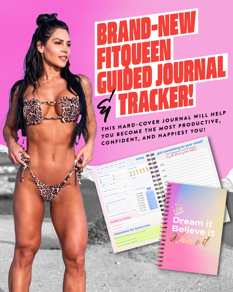 FitQueen Guided Journal & Tracker
