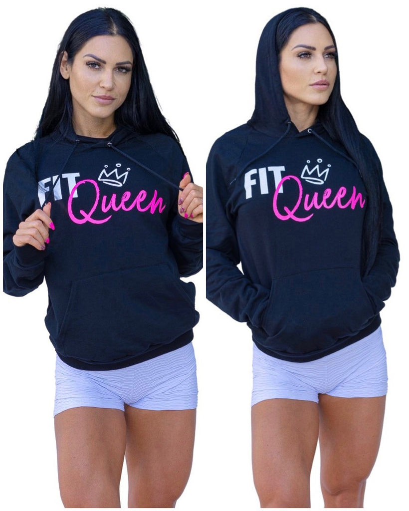 FitQueen American Apparel Fleece Pullover Hooded Sweatshirt!!